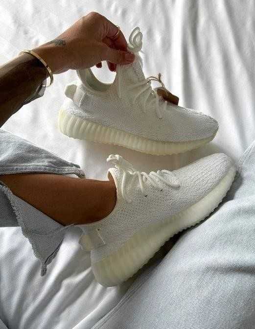 Кроссовки Adidas Yeezy Boost 350 v2 White 36-46 адидас Знижжка