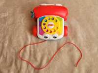 Telefon ze słuchawką Fisher Price dla maluchów