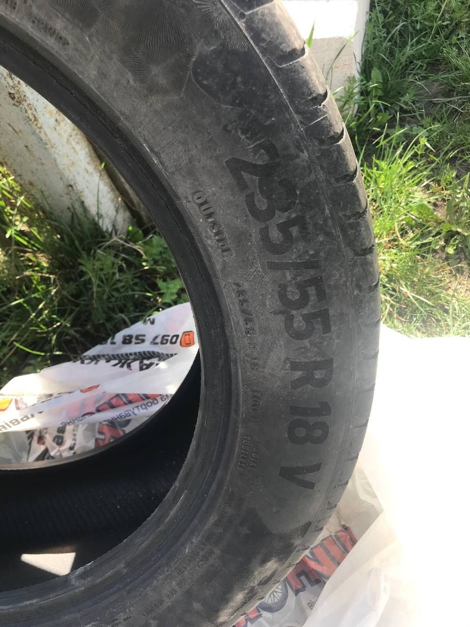 Резина Continental  235/55 r18