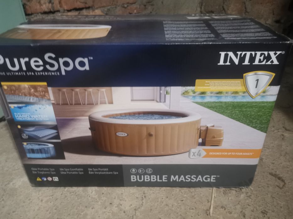 Jacuzzi Intex PureSpa z hydromasażem 196x71cm