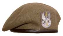 Beret Oliwkowy wojskowy WOT.