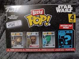 Bitty Pop Star Wars - 4 Mini Funko Pops - Novo