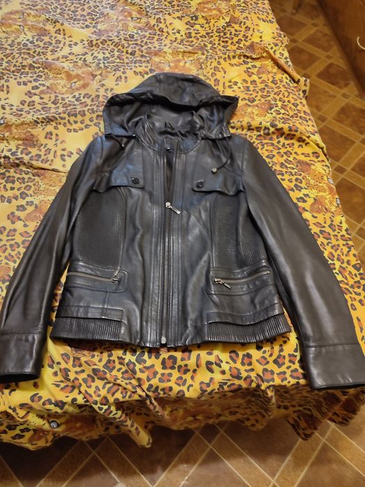Куртка кожаная новая