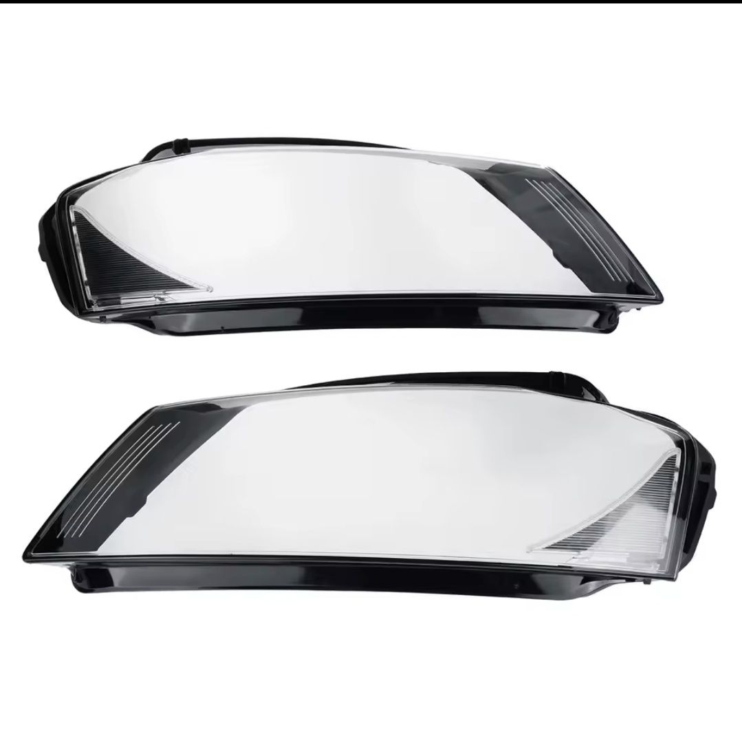 Vidro capa lente farol ótica Audi A3 8P facelift