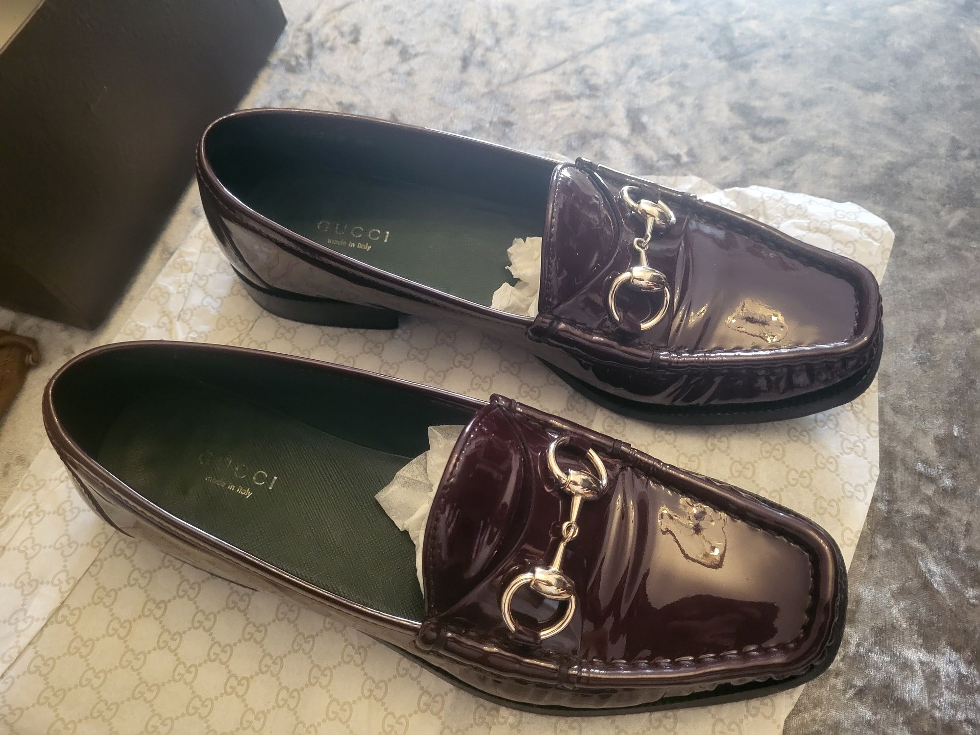 Sapatos genuínos Gucci