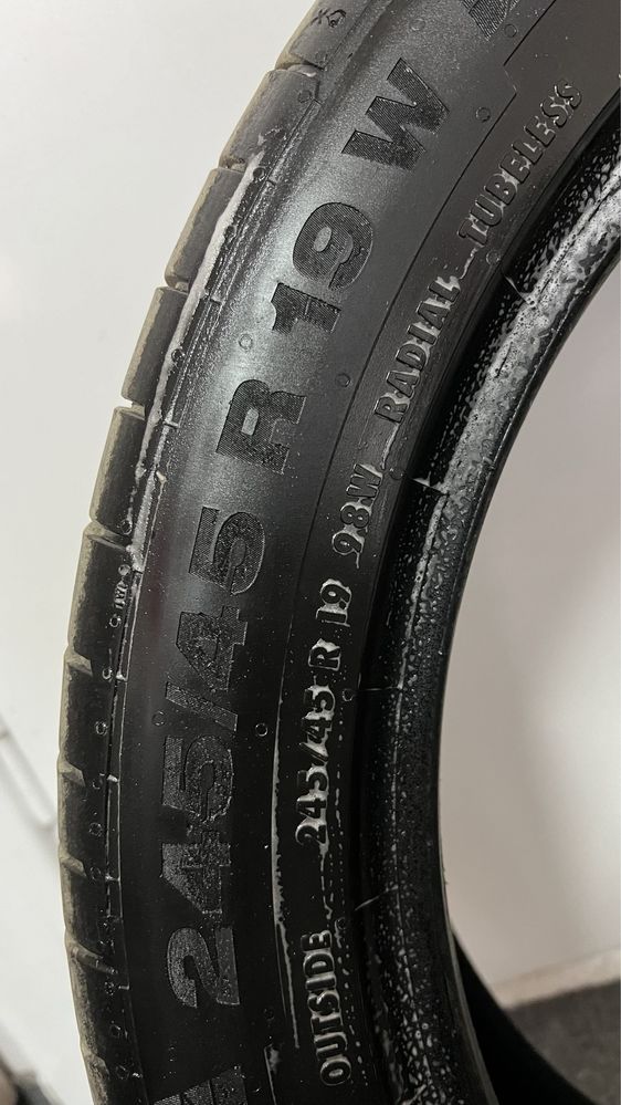 4 opony Continental SportContact 5 245/45 R19