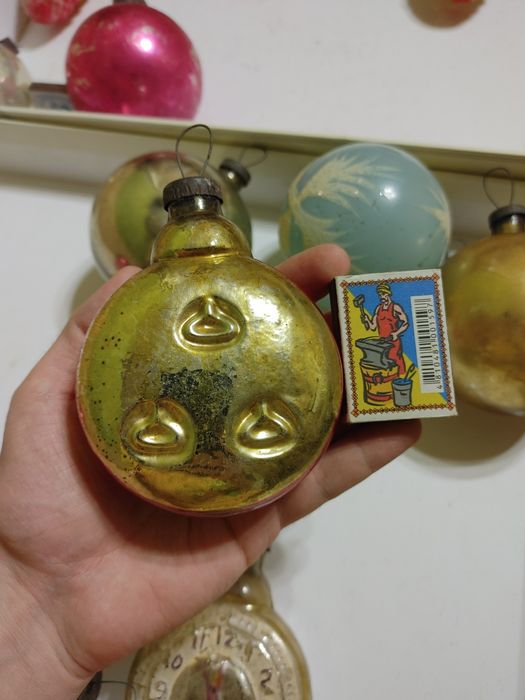 Ёлочная игрушка часы СССР ёлочная игрушка гигант игрушка большая