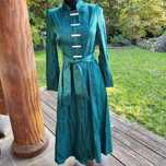 Suknia szmaragdowa ZUHRE L 40 dress robe