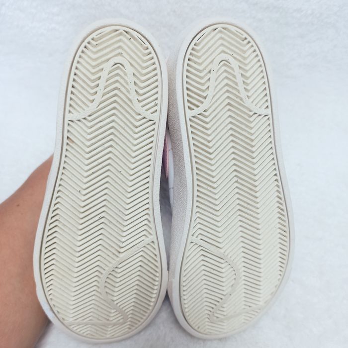 Оригінал NIKE Шкіряні черевички,хайтопи для дівчинки, 31.5 розмір,21см