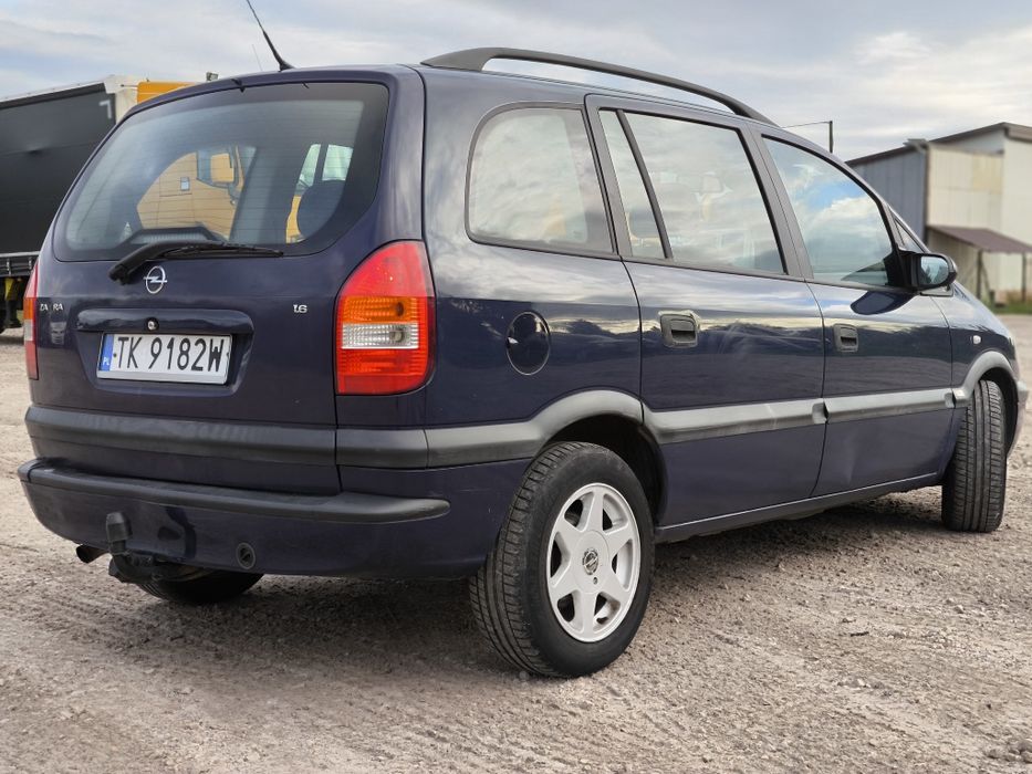 Opel Zafira * 1.6 Benzyna + Gaz * 7 osobowa