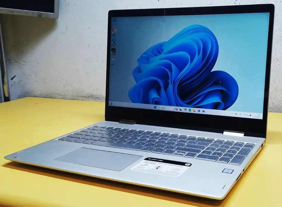 4х ядерний 2 в 1, сенсорний HP ENVY X360  [I5-8250U/12Gb/512 SSD]