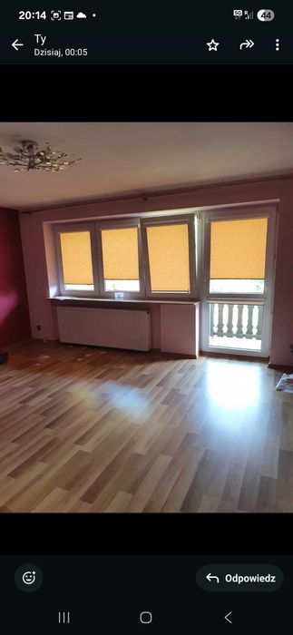 Wynajme mieszkanie 2 pokoje z kuchnia