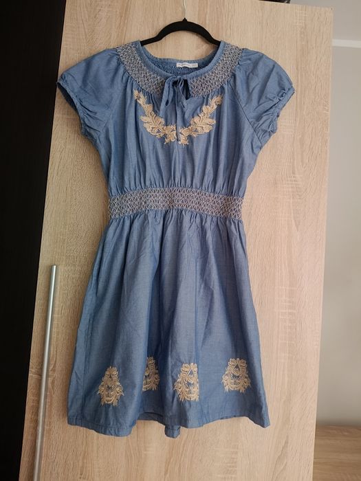 Sukienka denim 38