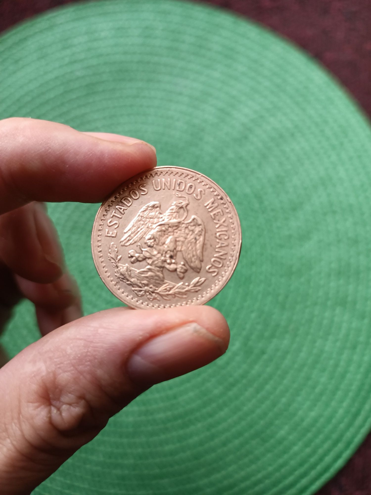 Moneta 10 Centavos 1935 Meksyk Stan III