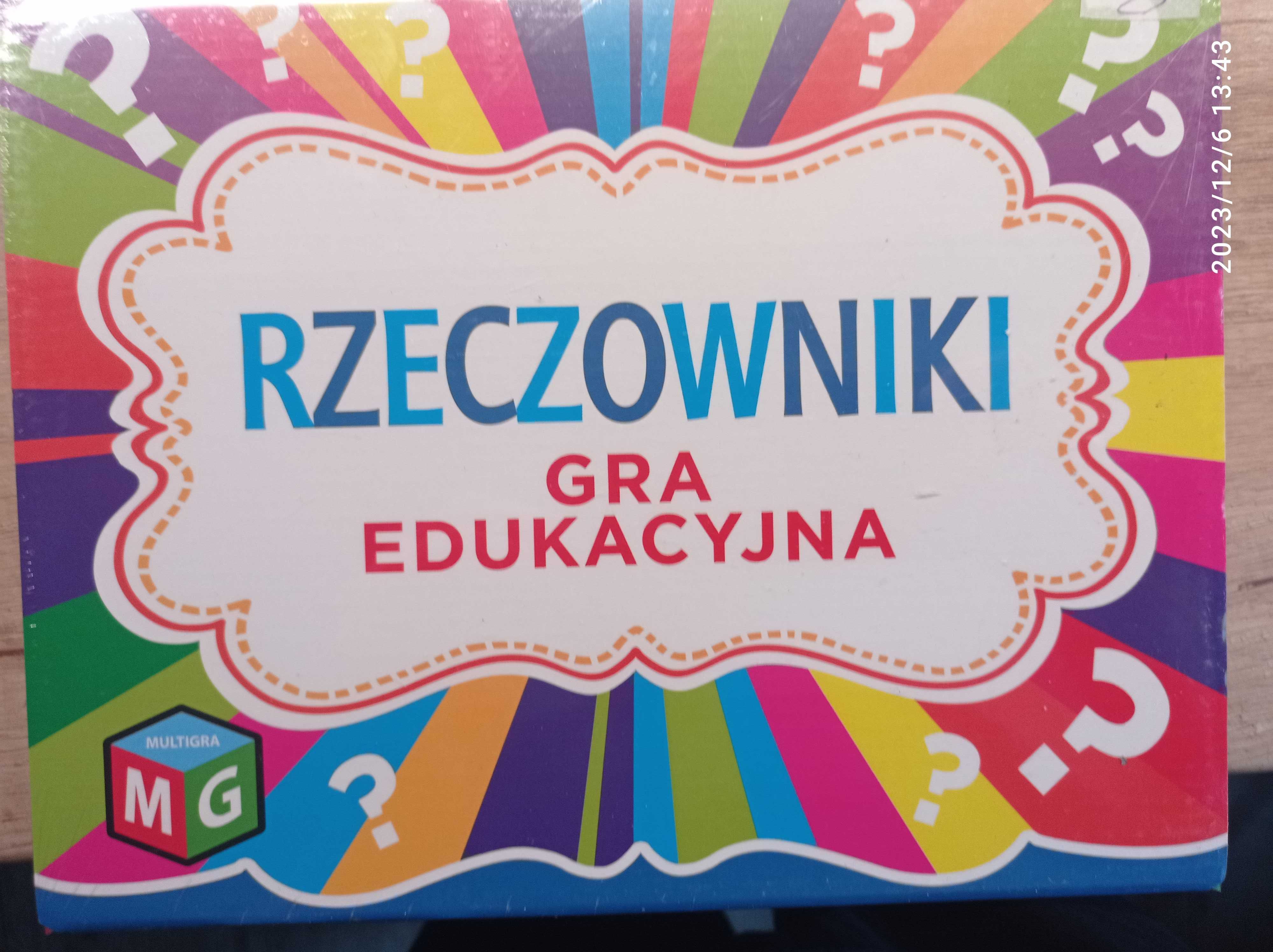 zestaw 3 gier edukacyjnych dla dzieci