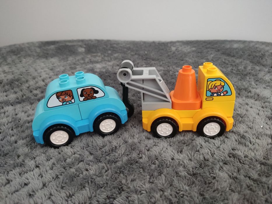 Klocki LEGO Duplo Zestawy+GRATIS-Miasteczko Koparka Pociąg Auta Domek