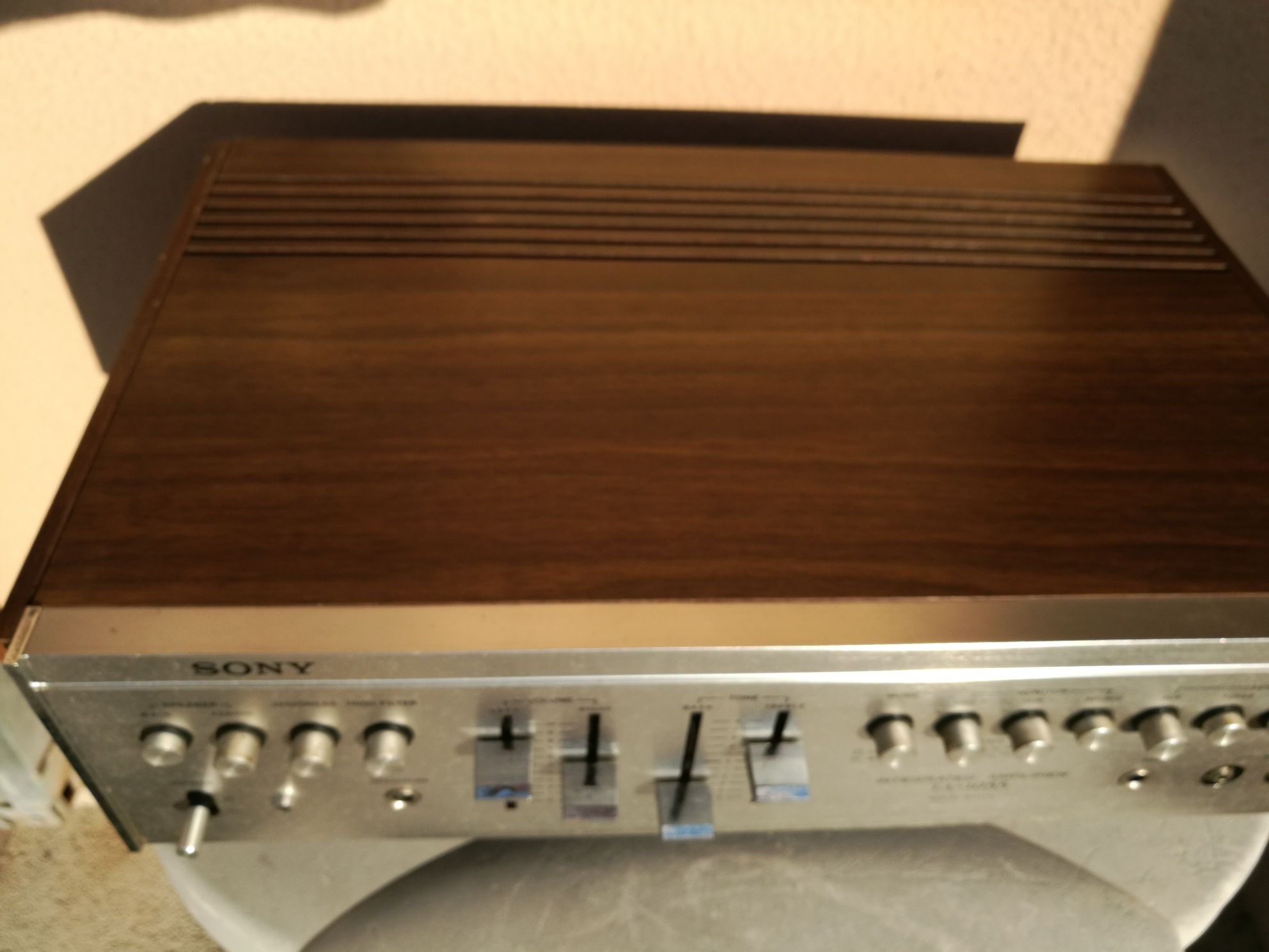 2 Amplificadores Vintage SONY do ano 1973/75 topo de gama como novo