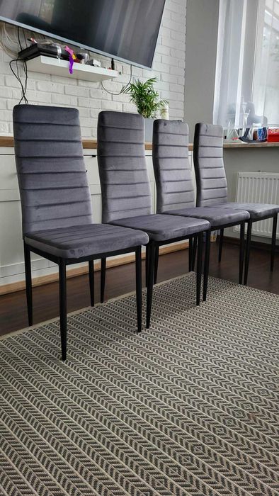 Piękne i eleganckie krzesła VELVET w super cenie SUPER JAKOŚĆ