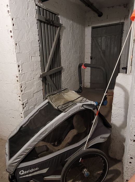 Przyczepka rowerowa Queridoo Kidgoo 1