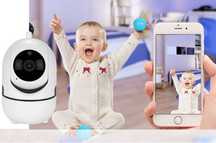 NIANIA ELEKTRONICZNA KAMERA IP podgląd na telefon wifi fhd