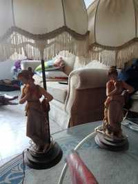 candeeiros antigos mesa de cabeceira