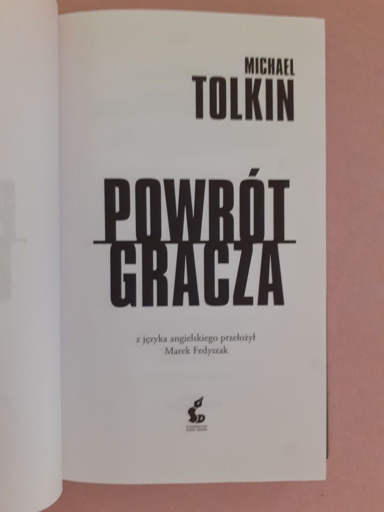 Muchael Tolkin Powrót Gracza,, literatura amerykańska +6 długopisów