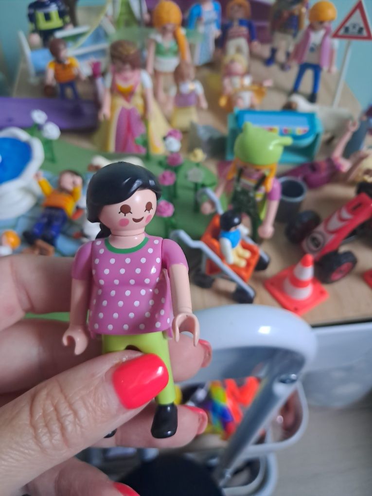 Playmobil mix figurki akcesoria zwierzęta pojazdy itp Bdb stan!!