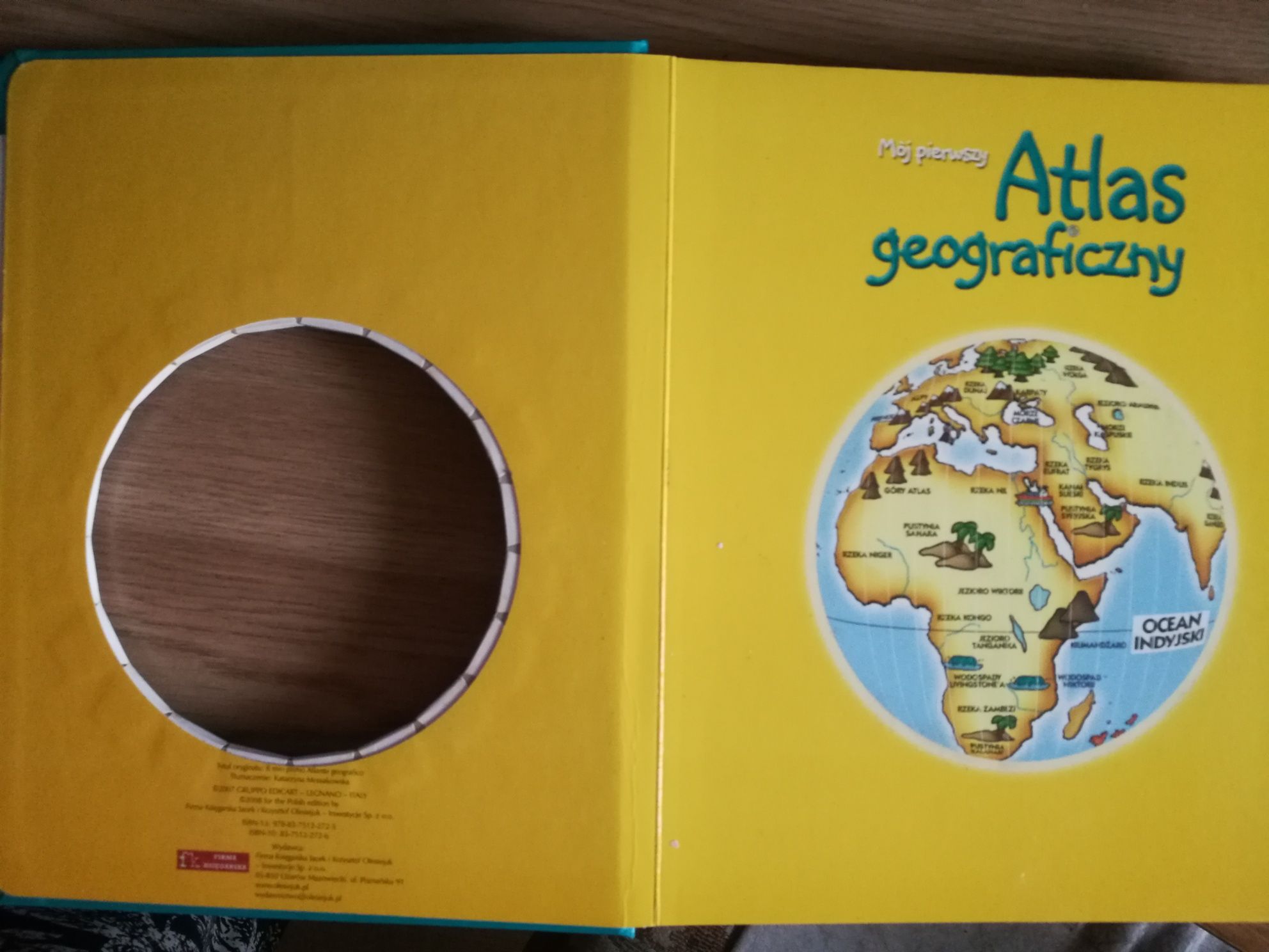 Mój pierwszy atlas geograficzny