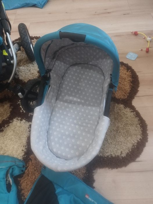 Jak nowy wózek dziecięcy 3 w 1 stelaż gondola spacerówka nosidełko