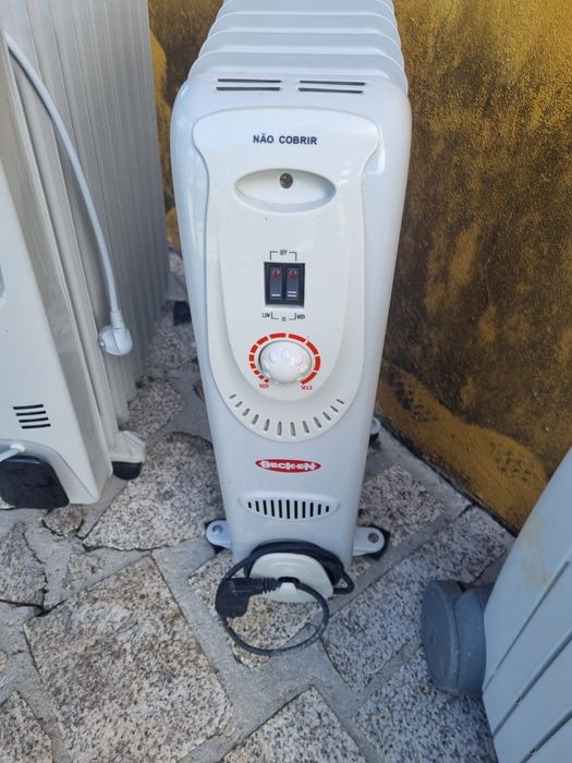 Aquecedores a óleo - 3 unidades - 25€