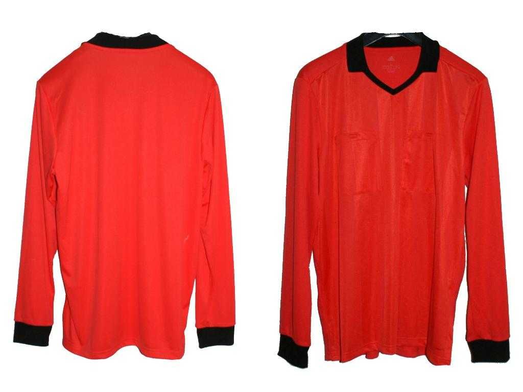 Adidas sportowa koszulka męska longsleeve red L