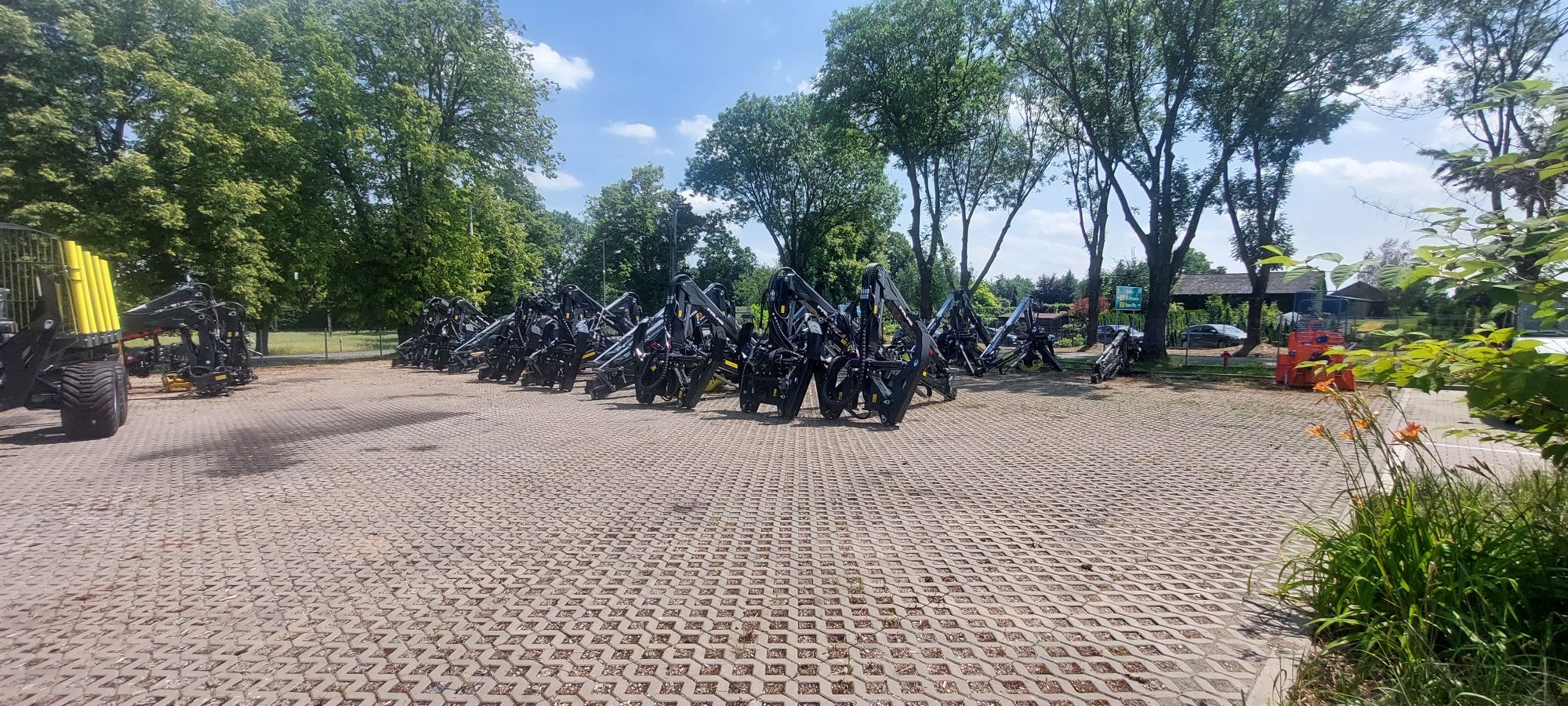 Maszyny leśne ŻURAW  leśny PALMS HDS  Nowe Zurawie leśne ZETKA i inne