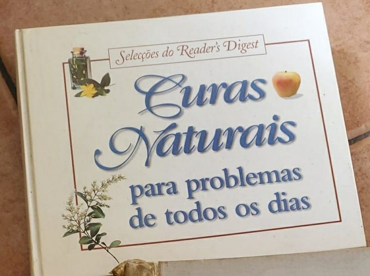 Conjunto de livros de Plantas e Curas Naturais