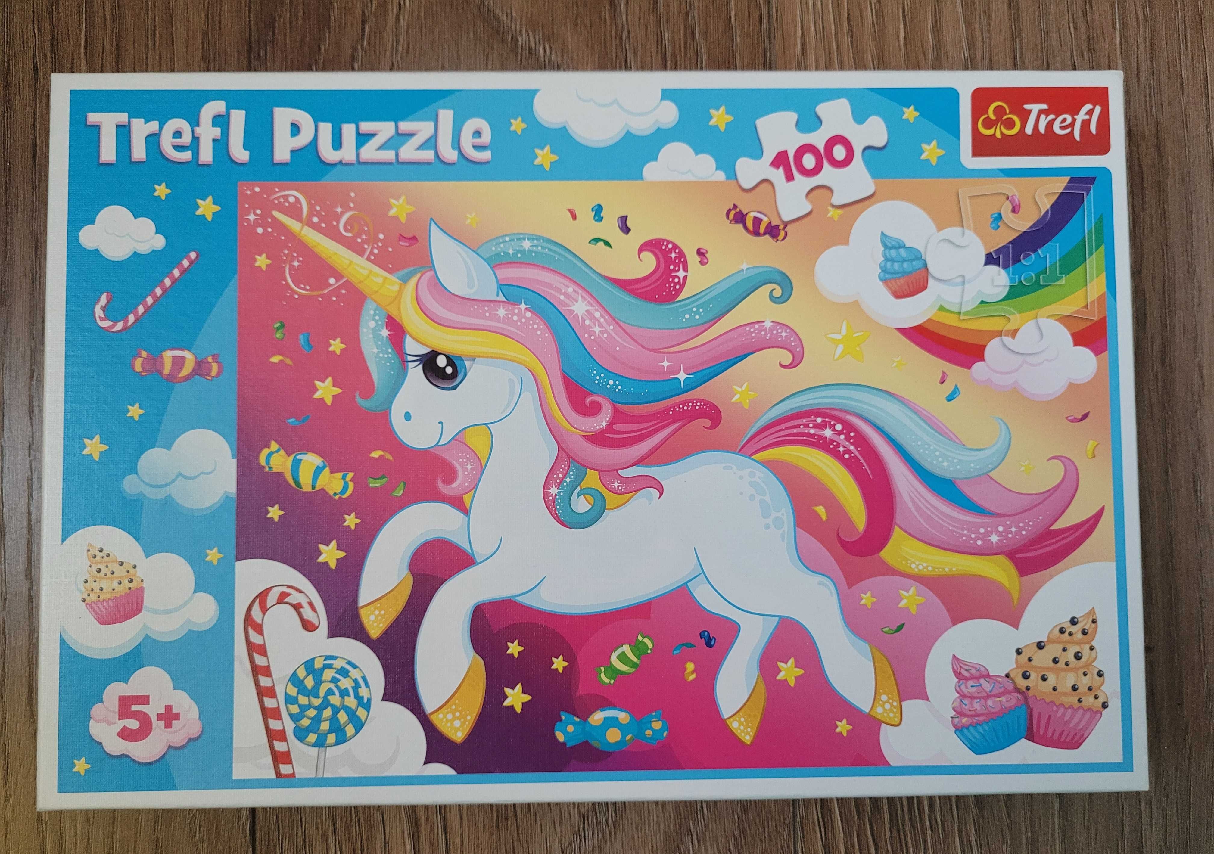 Puzzle z jednorożcem