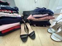 Ogromna paczka super ubran, 27 sztuk, buty r. 38, cena dotyczy calosci