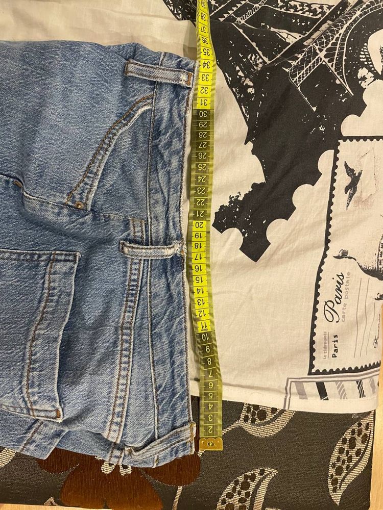 Джинсы Zara клеш с разрезами