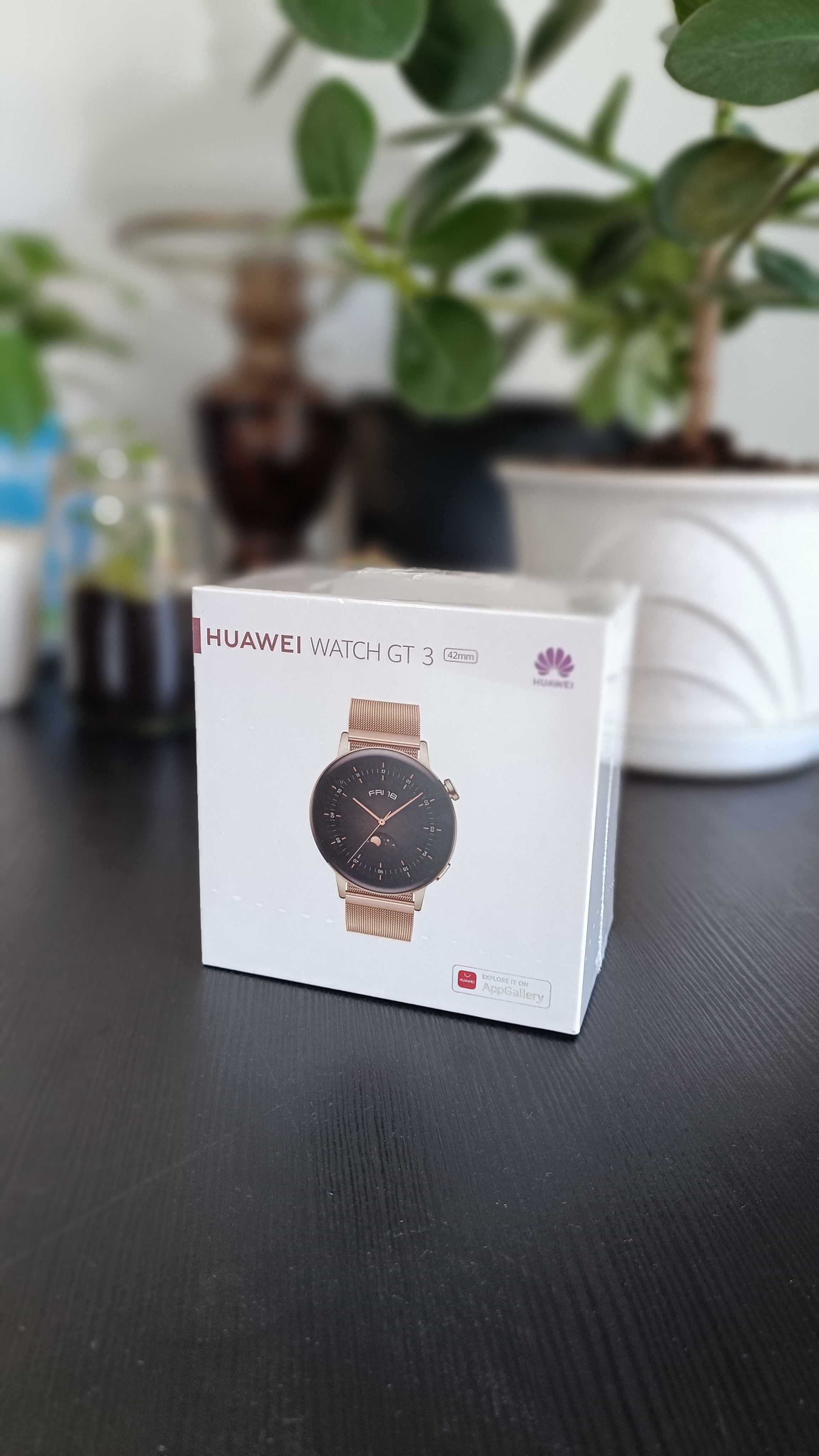 Kurier0zł, nowy HUAWEI Watch GT 3 42mm Smartwatch Elegant Złoty Damski