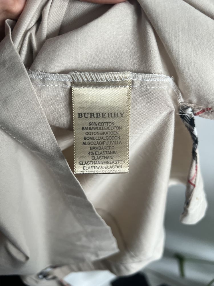 Burberry sukienka mini szmijzerka S