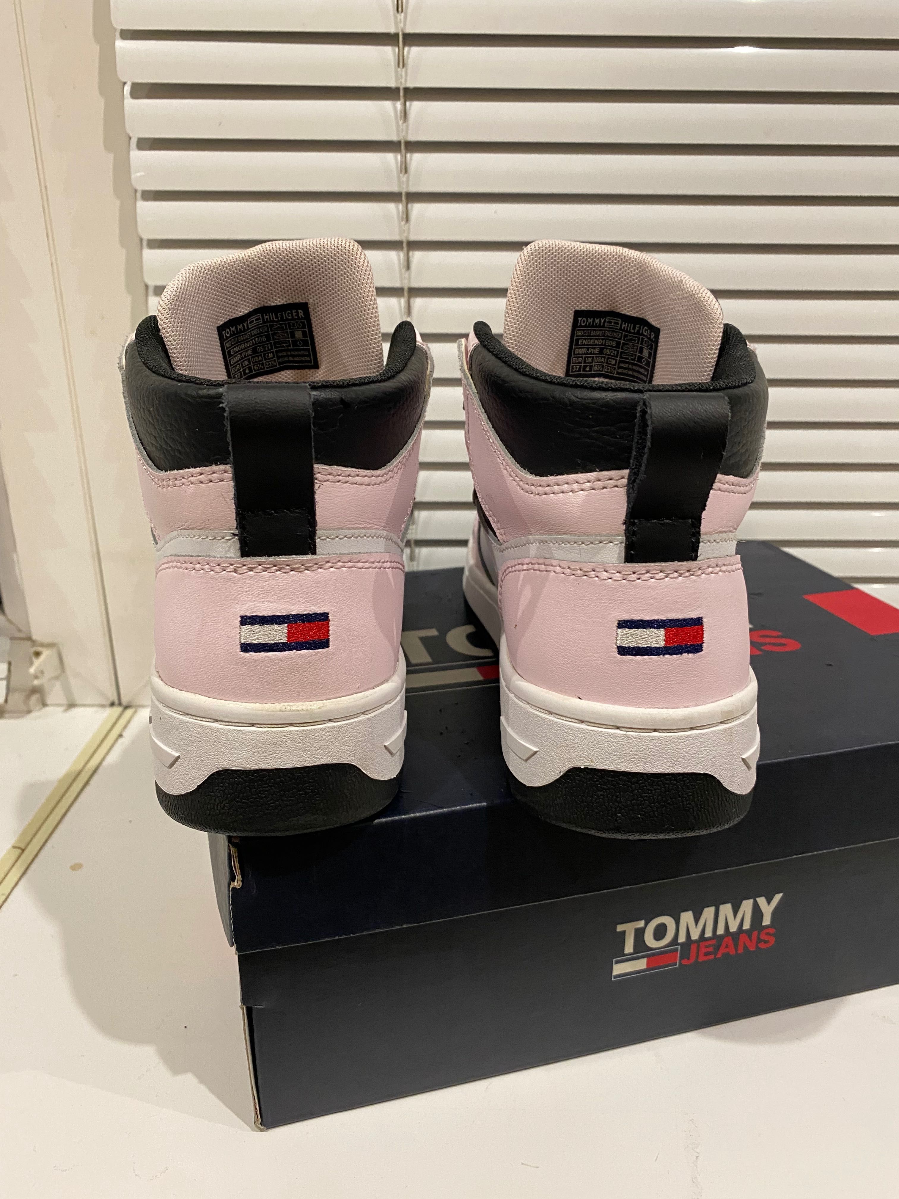 37р Tommy Jeans сникерсы хайтопы кроссовки