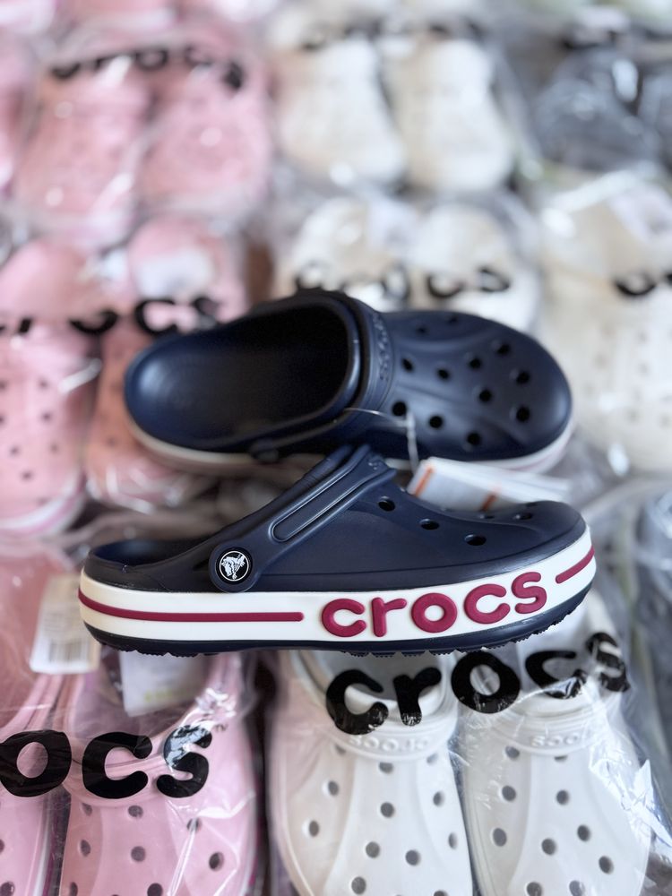 Кроксы Crocs Bayaband Clog Синие Крокси Тапки Сабо