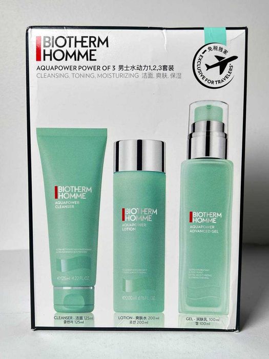 Набір доглядової косметики Biotherm Homme Aquapower Power