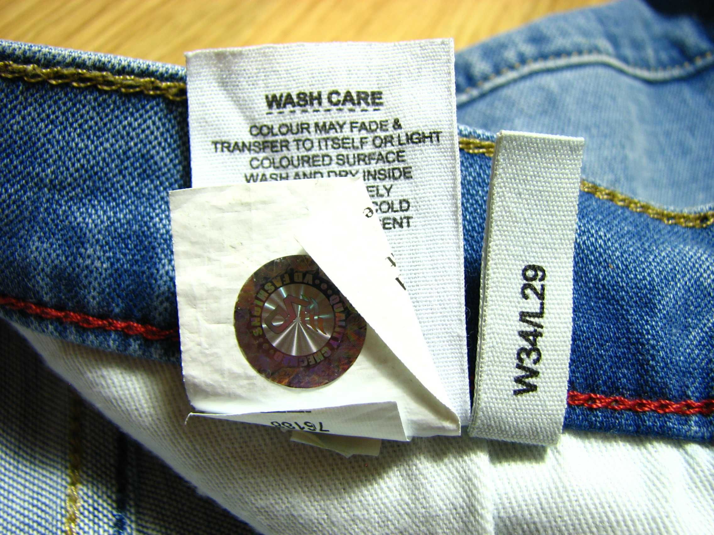 Spodnie jeansowe męskie Lee W34 L29