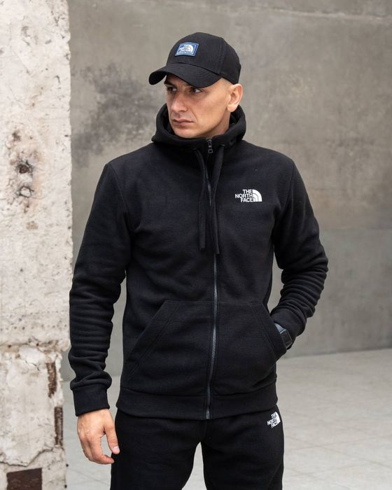 Спортивний костюм The North Face. Штани і зіпка tnf. Полар-фліс тнф
