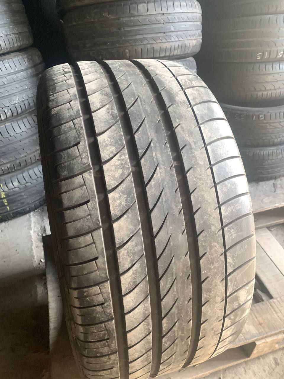 315.35.20 Dunlop 1шт лето БУ склад шины резина из Европы 35 R20