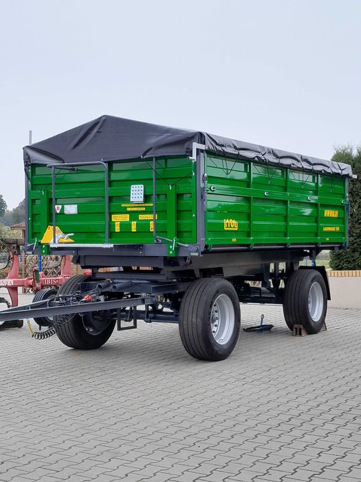 Przyczepa  IFA HW  HL 8011 - wywrotka 3 stronna 10-12 ton - Idealna