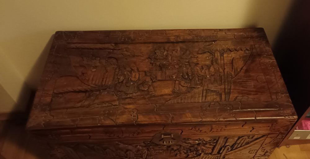 Baus para decoração e arrumação