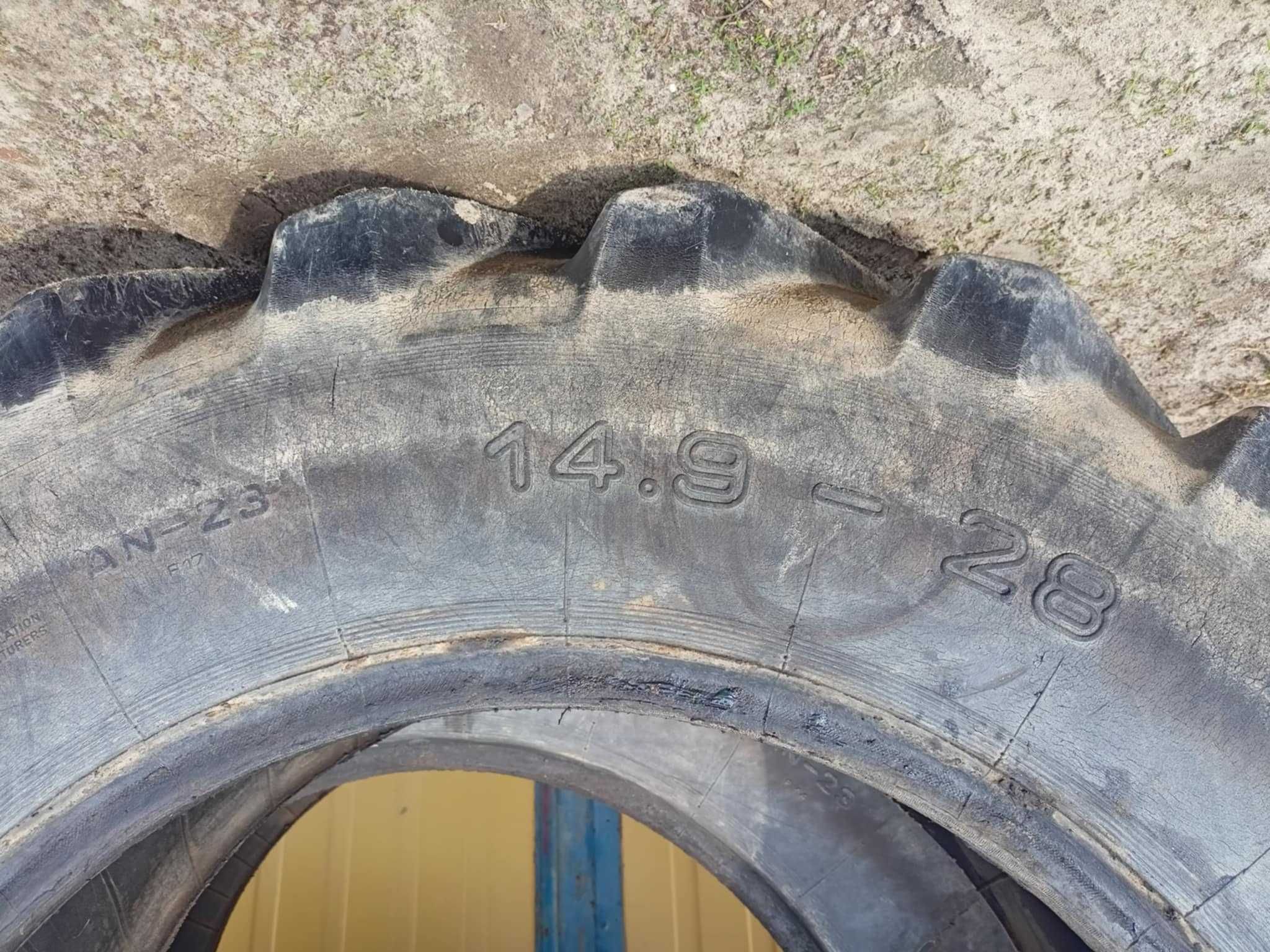 Dwie używane opony tylne do C360