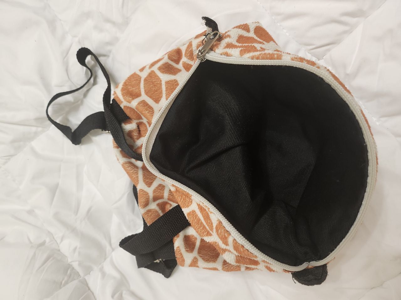 Рюкзачок жираф принт рюкзак сумка детская милая для мам анималистичный