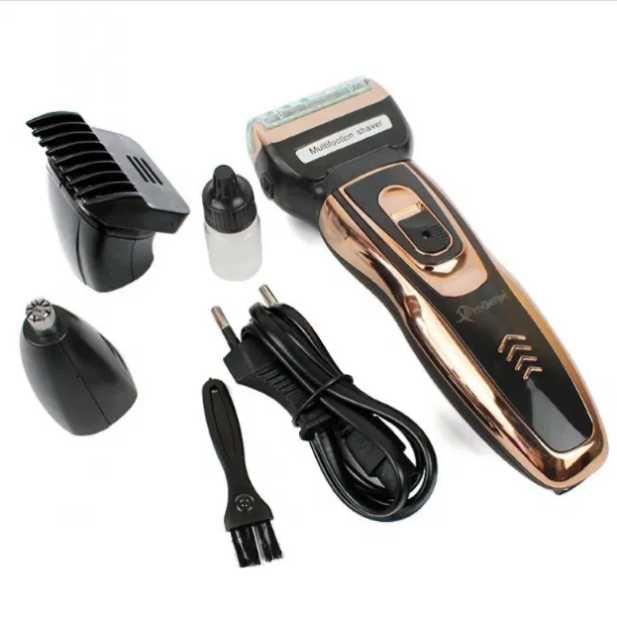 Беспроводная машинка для стрижки волос, усов и бороды Gemei GM-595