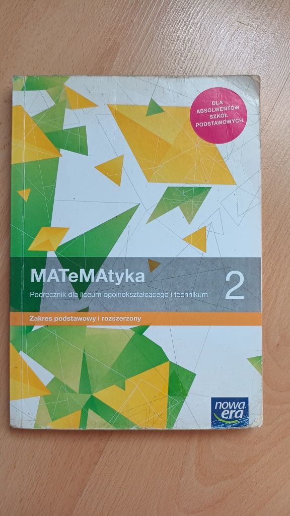 MATeMAtyka 2 Podręcznik zakres podstawowy i rozszerzony